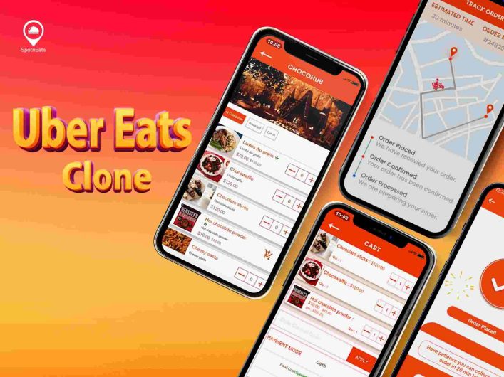 Start Your Food Delivery Venture with SpotnEats’ Cutting-Edge UberEats Clone App