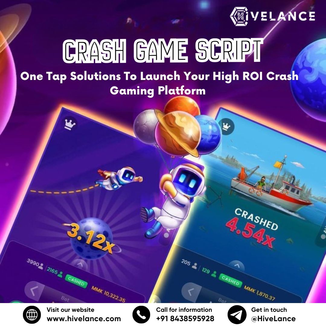 Crash Game Script Development by Hivelance – Request a Free Demo for Your Project